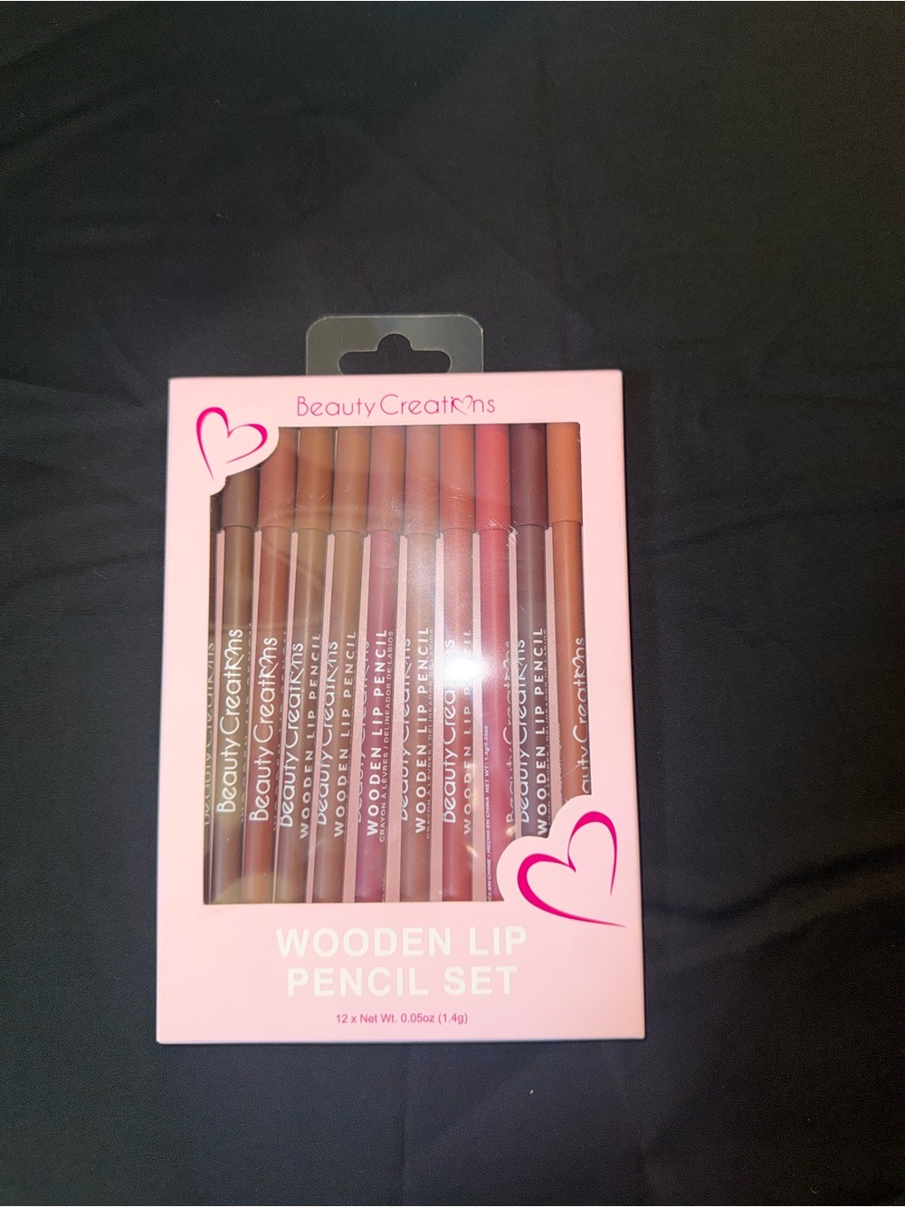 Beauty Creations Lip Liner Set - Nude, Brown & Pink Tones